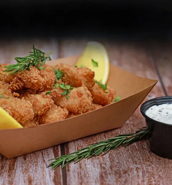 Breaded scampi